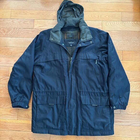 Claiborn Barn Chore Coat Field Jacket Mens L Winterized Microfiber Blanket Lined - Picture 1 of 10